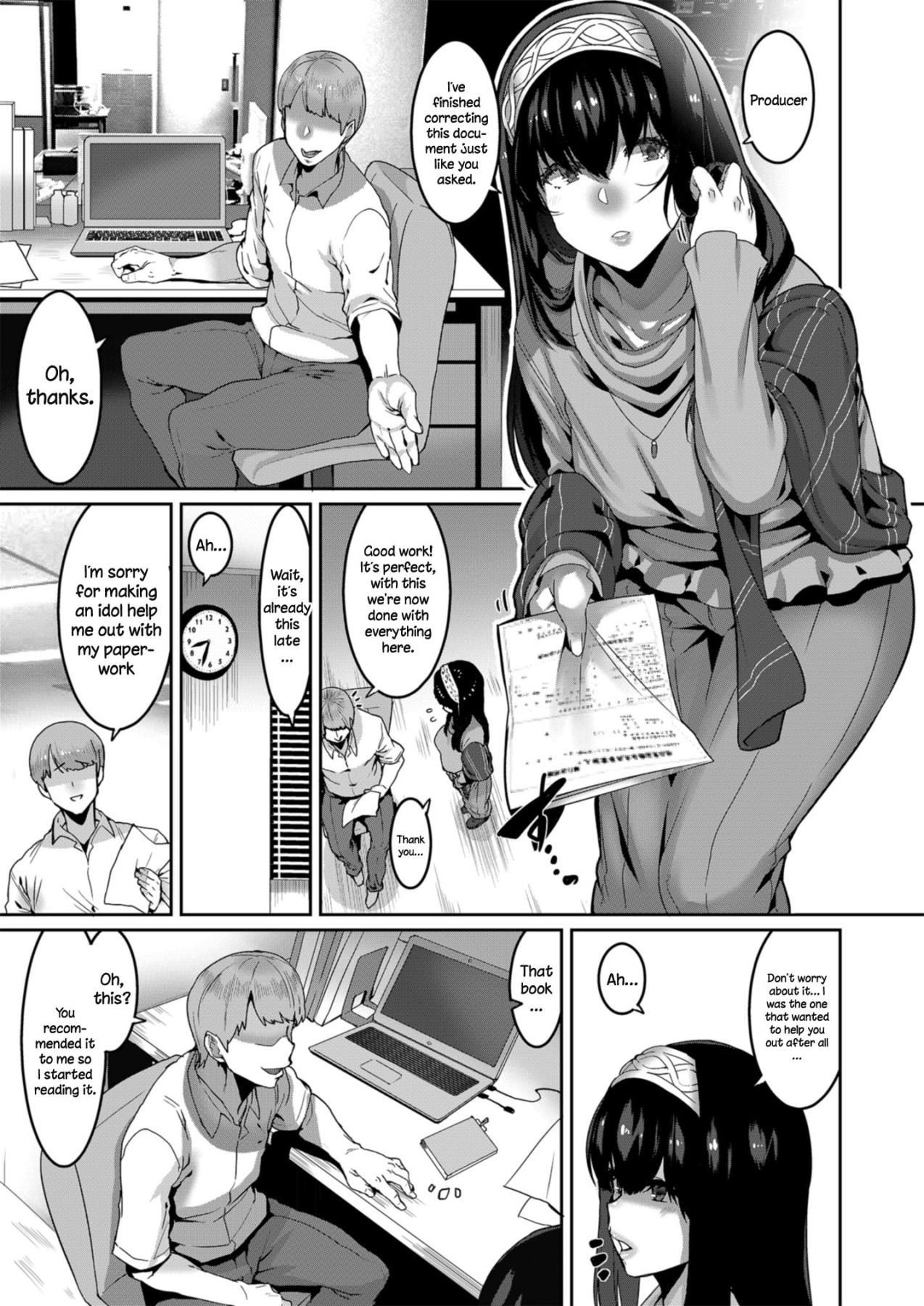 Hentai Manga Comic-Sagisawa Fumika Noticed-Read-3